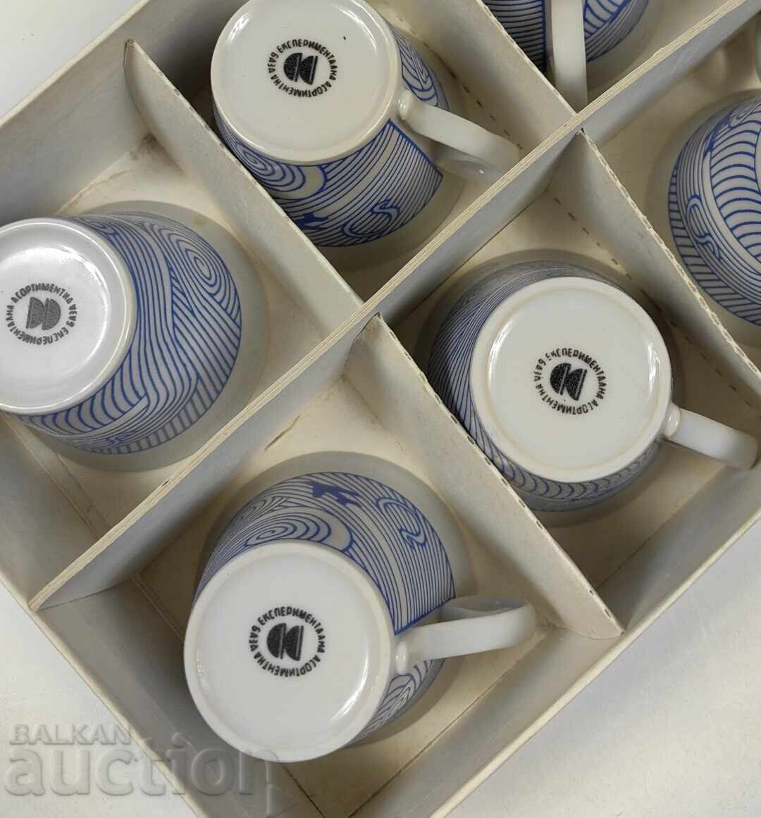 SERVICIU DE PORȚELAN EXPERIMENTAL NOU, NEFOLOSIT, BGA BALKAN cu preț 150.00 BGN | € 76.69 SERVICIU DE PORȚELAN EXPERIMENTAL NOU, NEFOLOSIT, BGA BALKAN cu preț 150.00 BGN | € 76.69