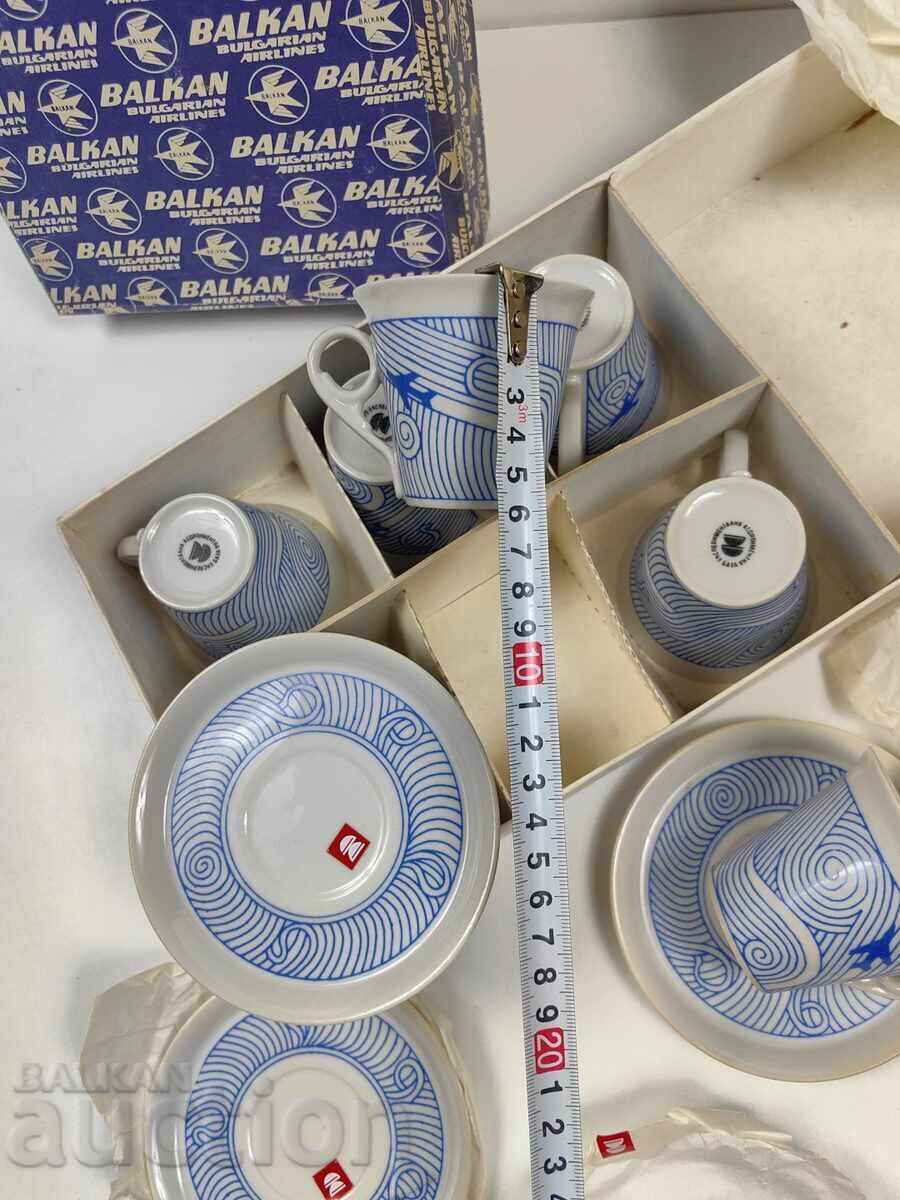 SERVICIU DE PORȚELAN EXPERIMENTAL NOU, NEFOLOSIT, BGA BALKAN - 7 SERVICIU DE PORȚELAN EXPERIMENTAL NOU, NEFOLOSIT, BGA BALKAN - 7