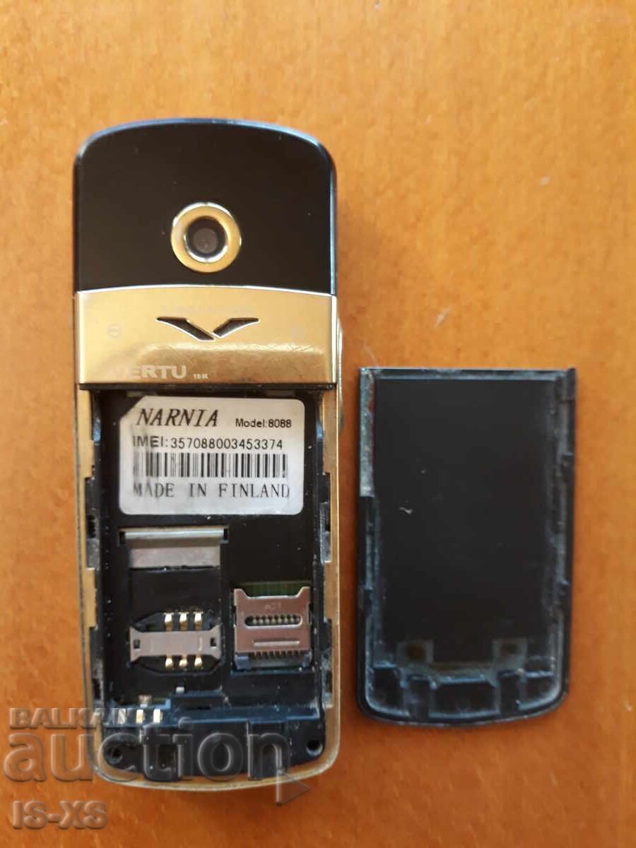 Licitație GSM VERTU RRR 18k Licitație GSM VERTU RRR 18k
