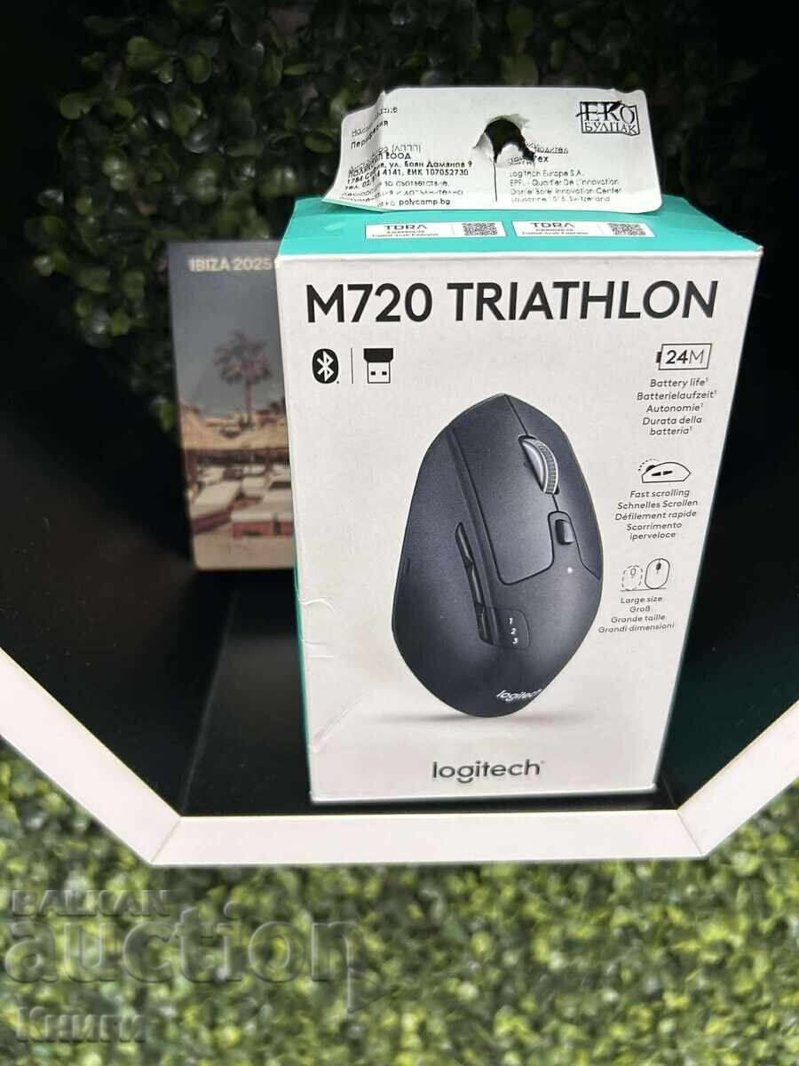 Безжична мишка Logitech M720 Triathlon - нова Безжична мишка Logitech M720 Triathlon - нова