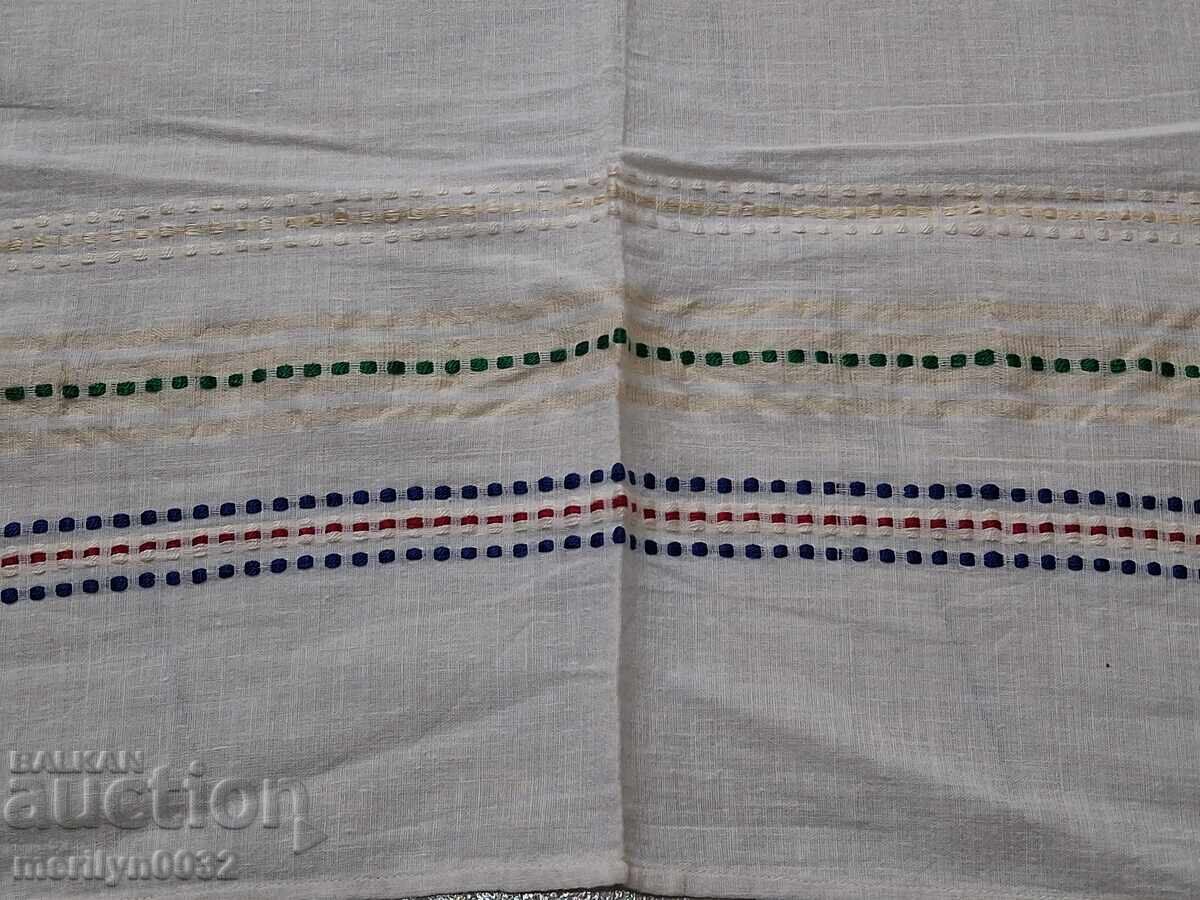 Auction  Old hand woven cloth kenar embroidery