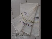 Old hand woven cloth kenar embroidery