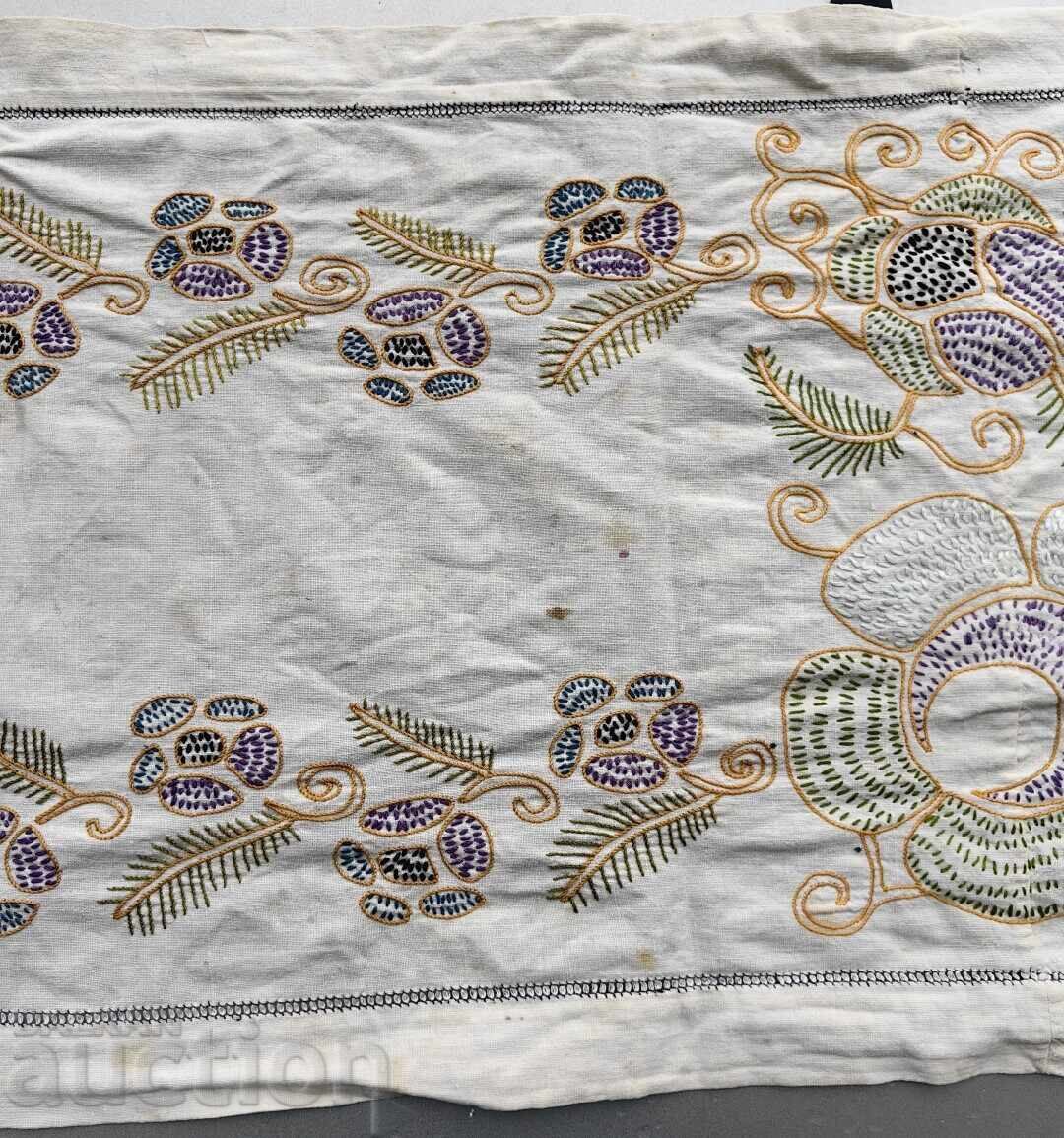 Auction  Hand-embroidered rug carpet for wall shevitza folklore ethno