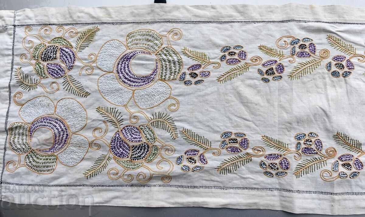 Delivery of Hand-embroidered rug carpet for wall shevitza folklore ethno