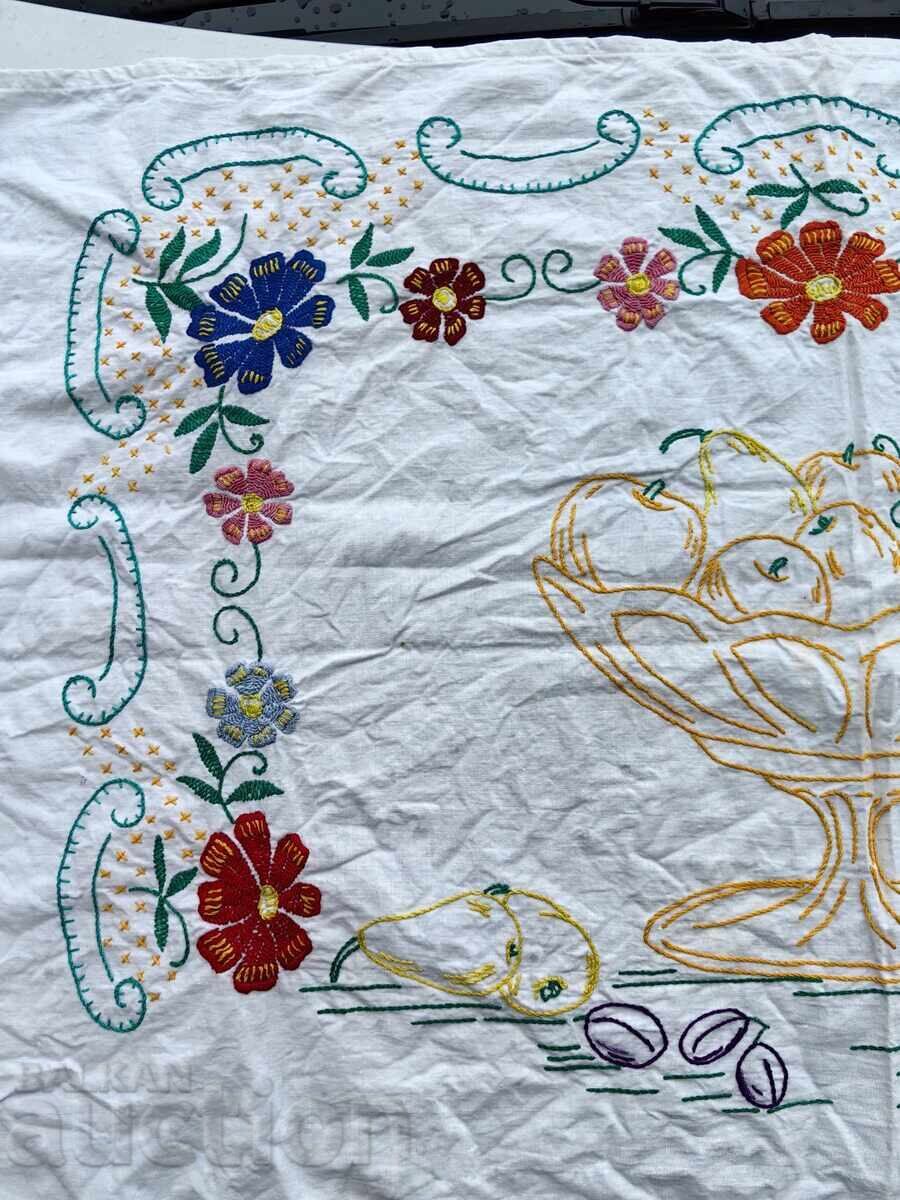 Hand-embroidered rug carpet for wall shevitza folklore ethno with price 45.00 BGN | € 23.01