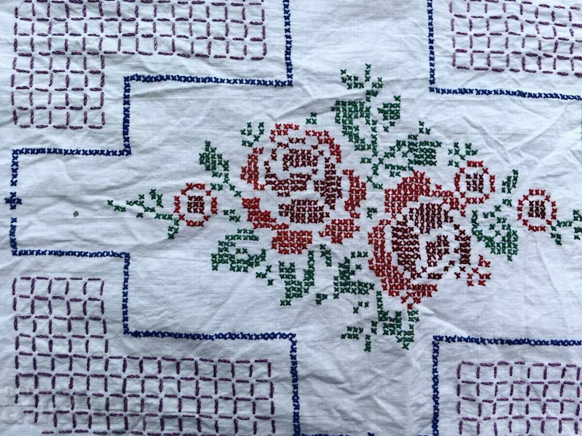 Hand-embroidered rug carpet for wall shevitza folklore ethno with price 25.00 BGN | € 12.78