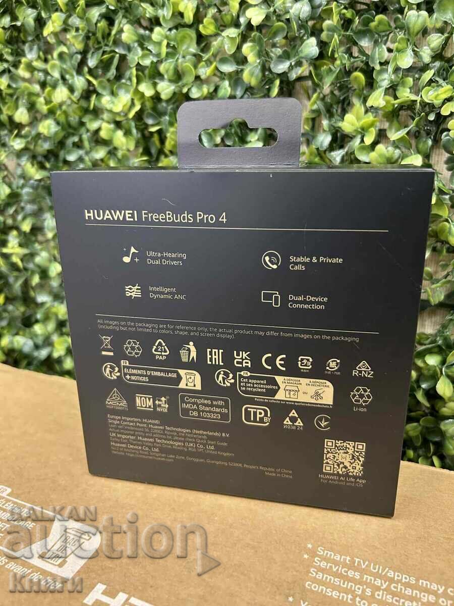 Auction Huawei FreeBuds Pro 4 Headphones - New Auction Huawei FreeBuds Pro 4 Headphones - New