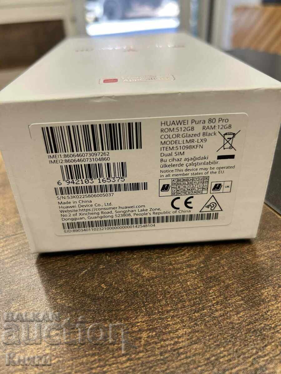 Delivery of Huawei Pura 80 Pro 512GB Phone - New Delivery of Huawei Pura 80 Pro 512GB Phone - New
