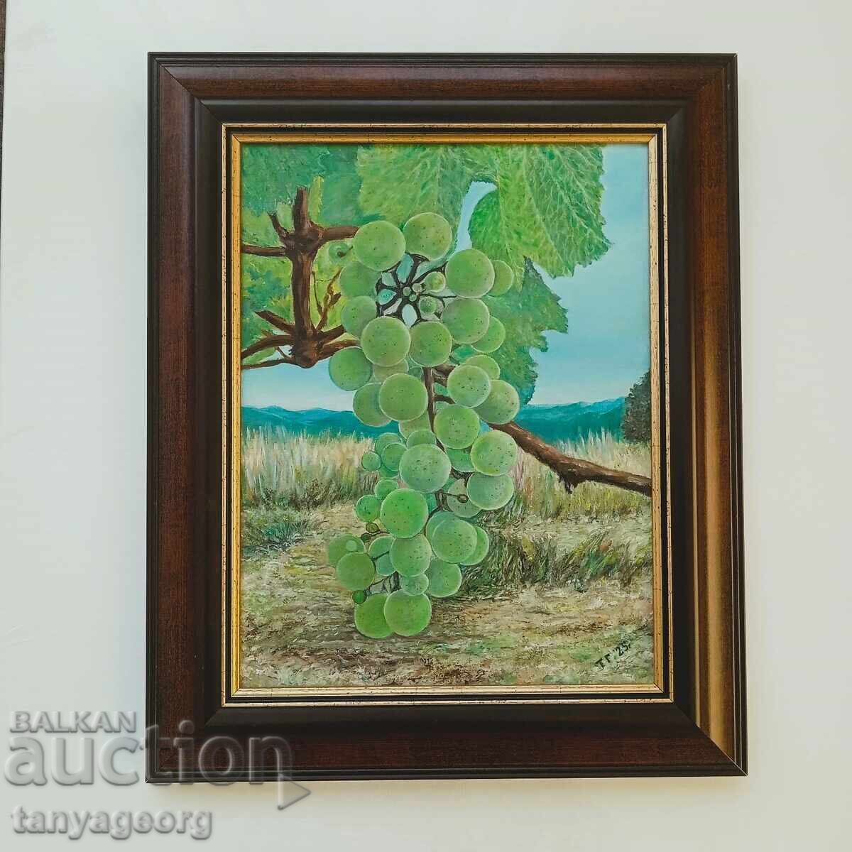 Landscape with grapes Landscape with grapes