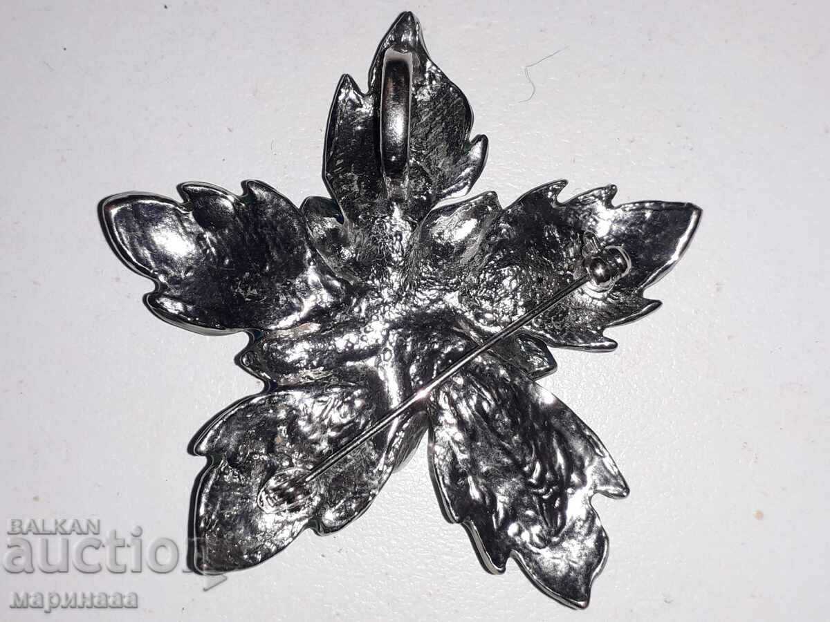 BROOCH - PENDANT. METAL, ENAMEL with price 5.00 BGN | € 2.56