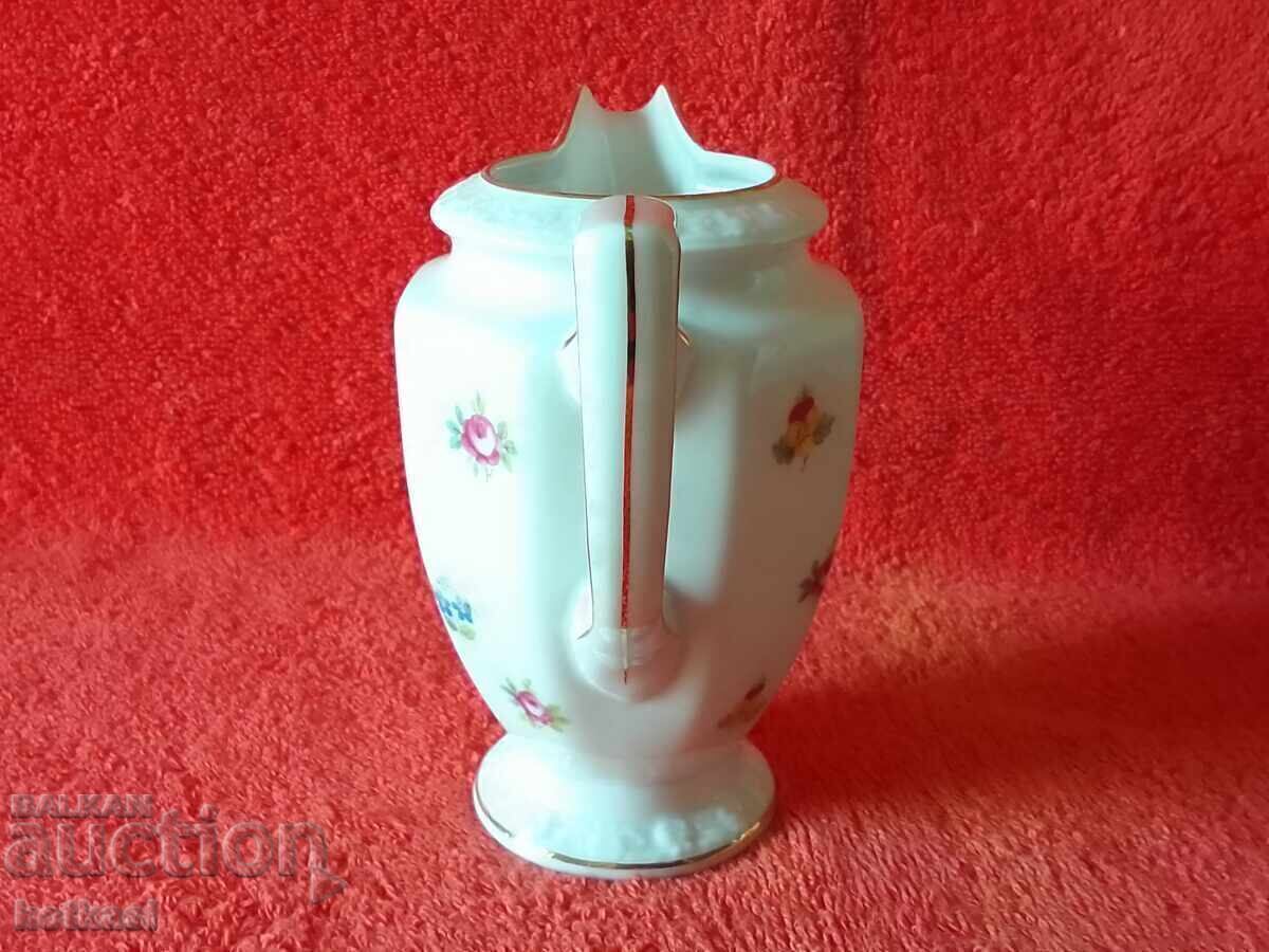 Livrarea Cană de porțelan Rosenthal MARIA flori aurire reliefată