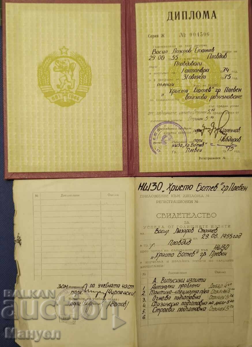 Δημοπρασία Πλήρες σετ ΝΣΖΟ "Χρήστο Μπότεφ" Δημοπρασία Πλήρες σετ ΝΣΖΟ "Χρήστο Μπότεφ"