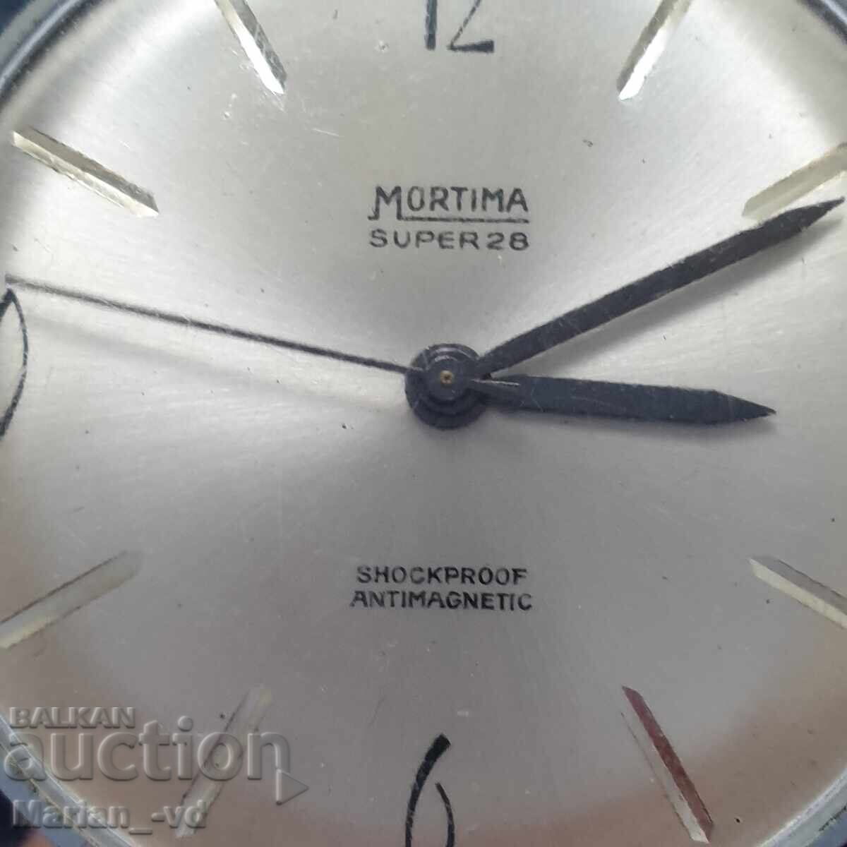 Auction  Mortima Super 28 Pocket Watch