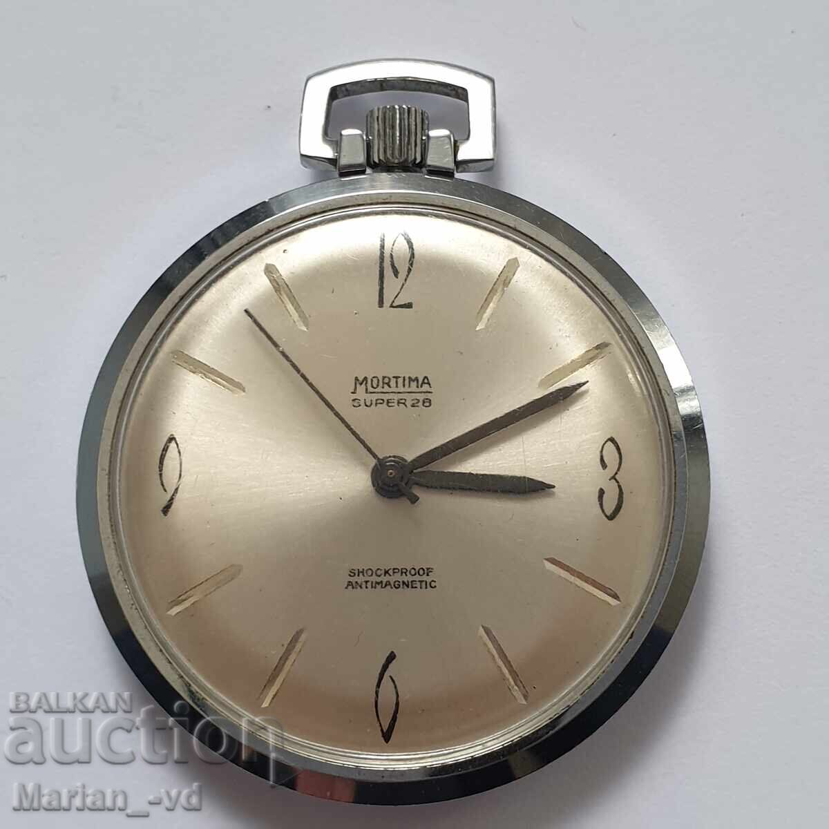 Mortima Super 28 Pocket Watch - 5