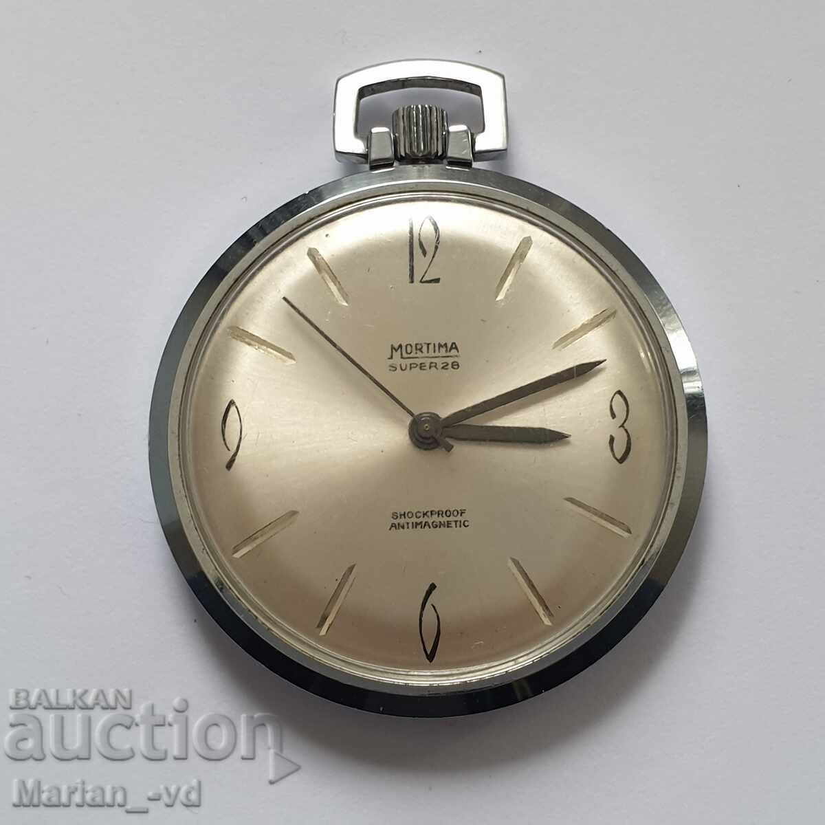 Mortima Super 28 Pocket Watch