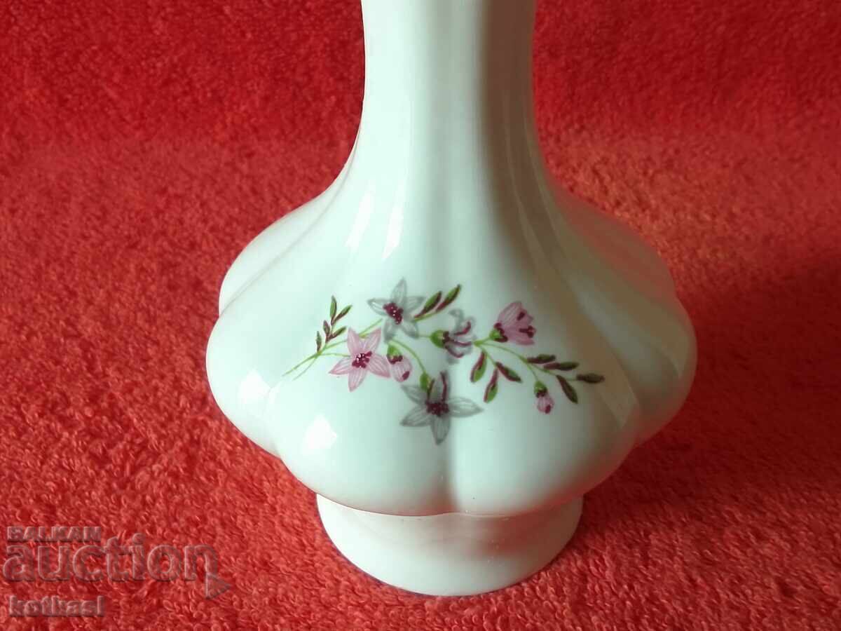 Bulgarian Old Porcelain Vase Vidin Bononia - 7