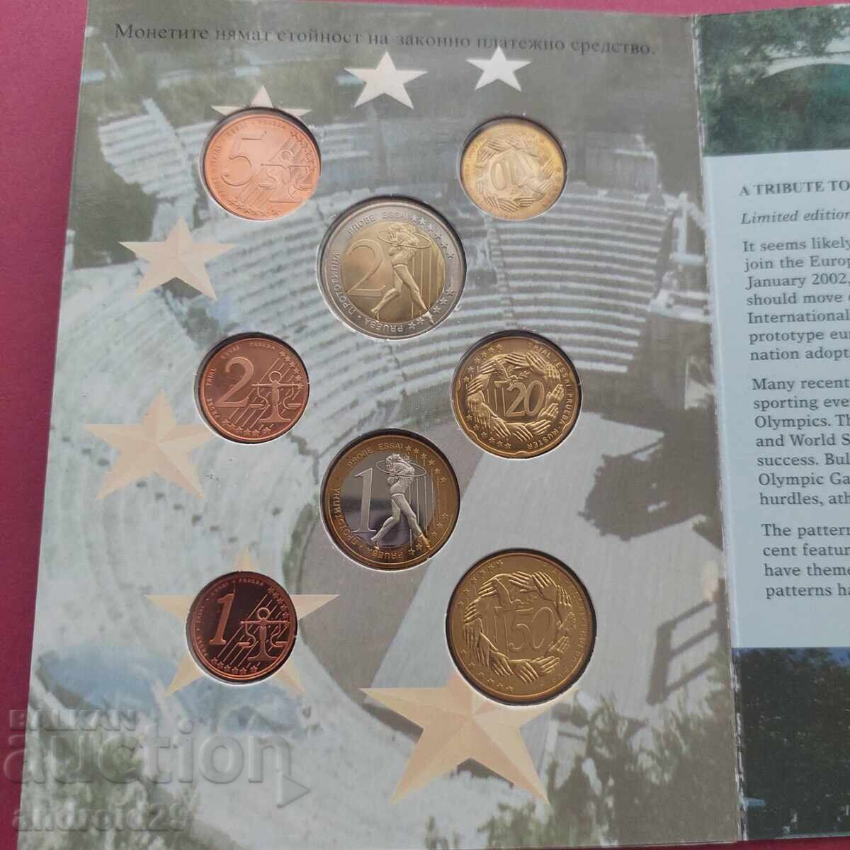 Δημοπρασία Δοκιμαστικό σετ ευρώ Βουλγαρία 2004/ Κέρμα/ UNC/ BZC Δημοπρασία Δοκιμαστικό σετ ευρώ Βουλγαρία 2004/ Κέρμα/ UNC/ BZC