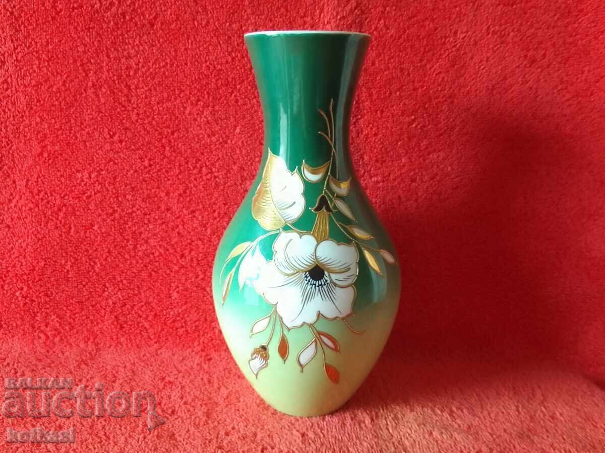 Old porcelain vase W Wallendorf WALLENDORF handmade