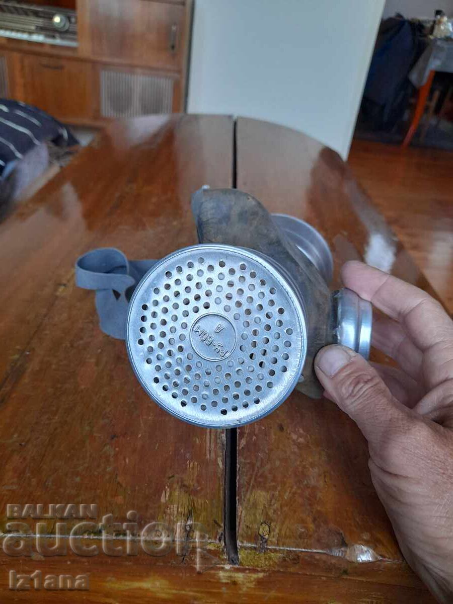 Auction  Old gas mask, respirator RU-60M