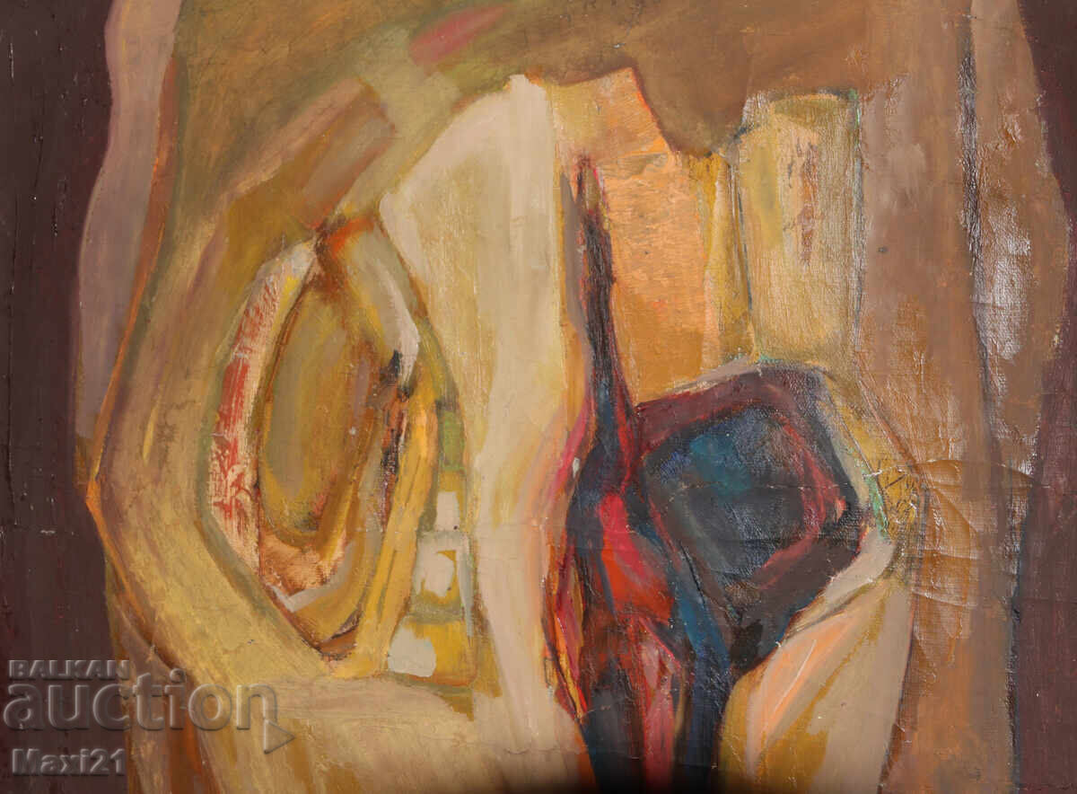 Delivery of Abstract composition, oil painting
