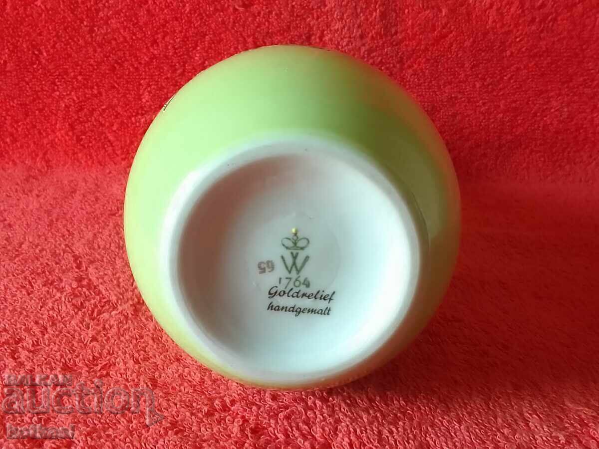 Old porcelain vase W Wallendorf WALLENDORF handmade - 6 Old porcelain vase W Wallendorf WALLENDORF handmade - 6