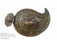 Jumătate de pafta din bronz renascentist 1/2 costum popular