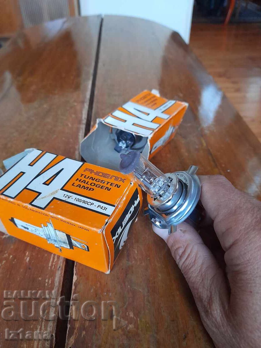 Old Phoenix H4 headlight bulbs with price 11.00 BGN | € 5.62