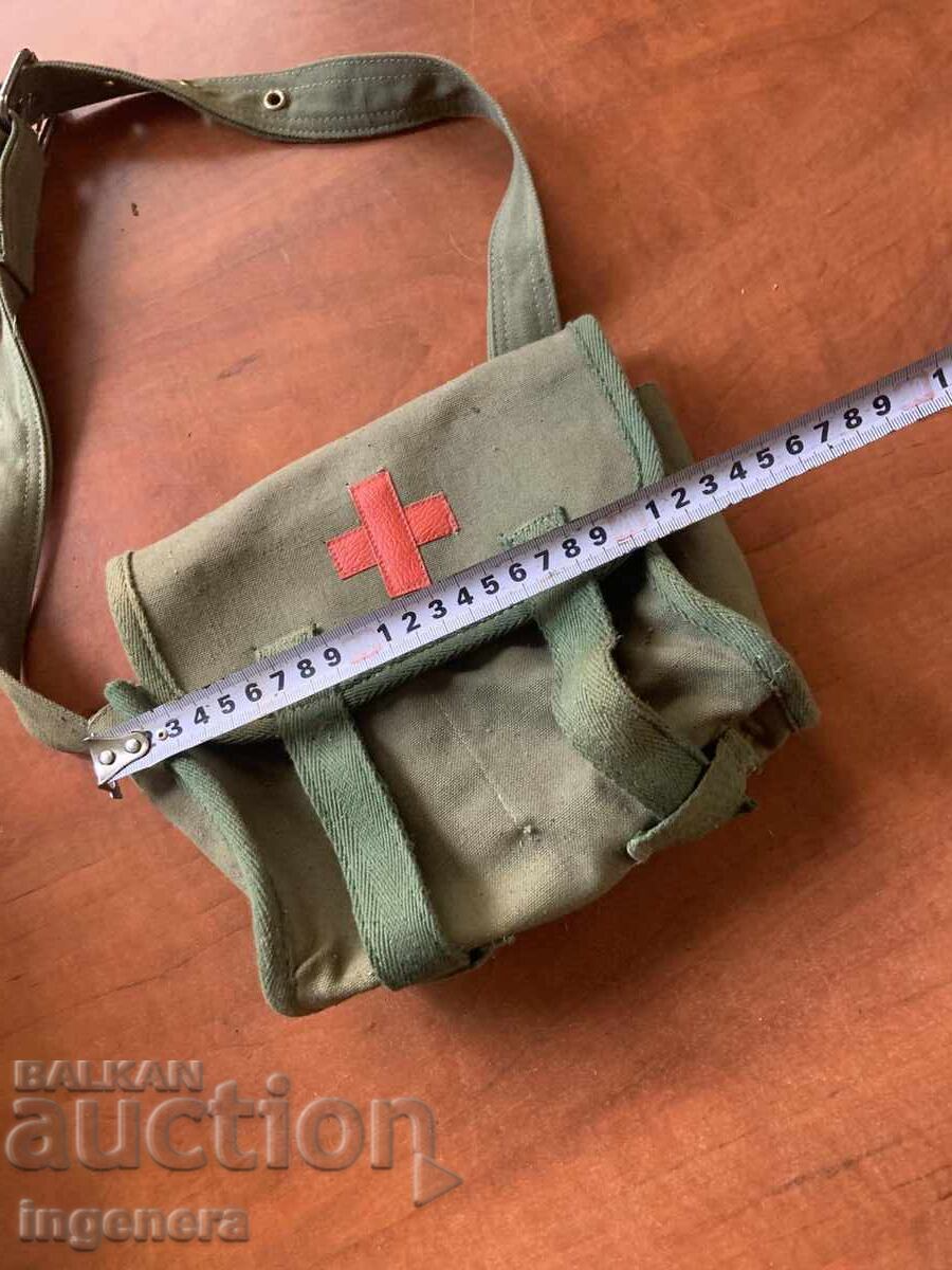 MILITARY MEDICAL BAG CANVAS CROSS BARRACKS with price 28.00 BGN | € 14.32