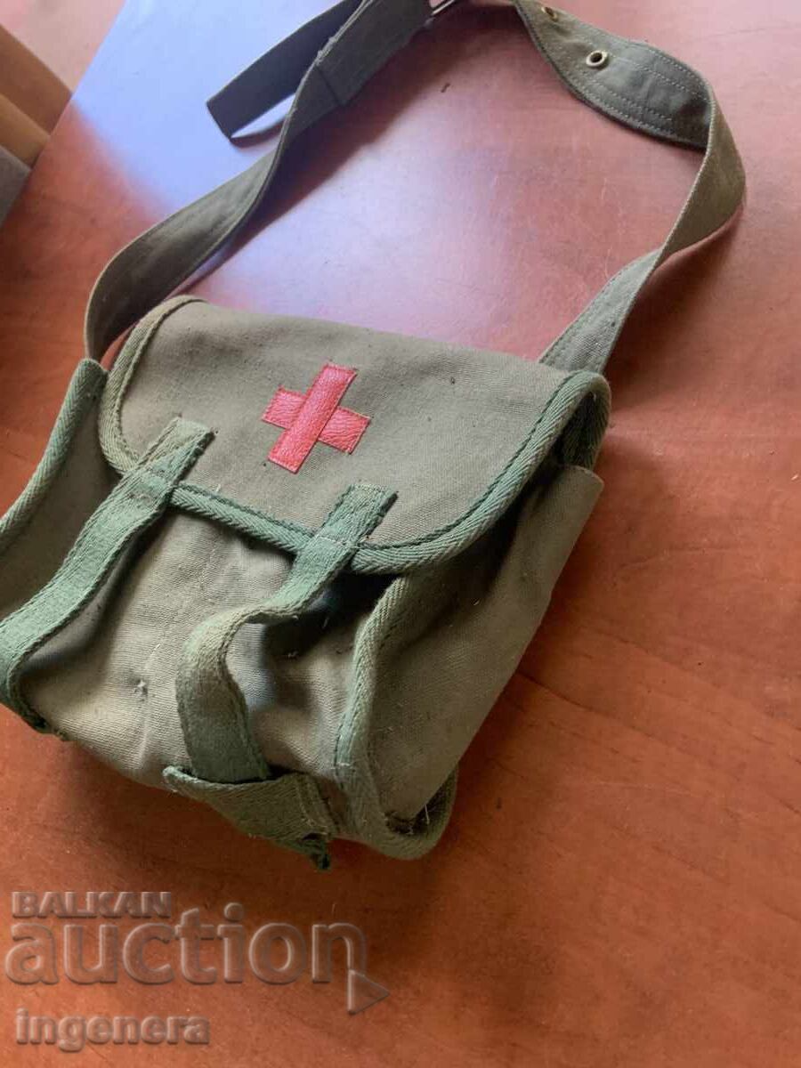 Delivery of MILITARY MEDICAL BAG CANVAS CROSS BARRACKS