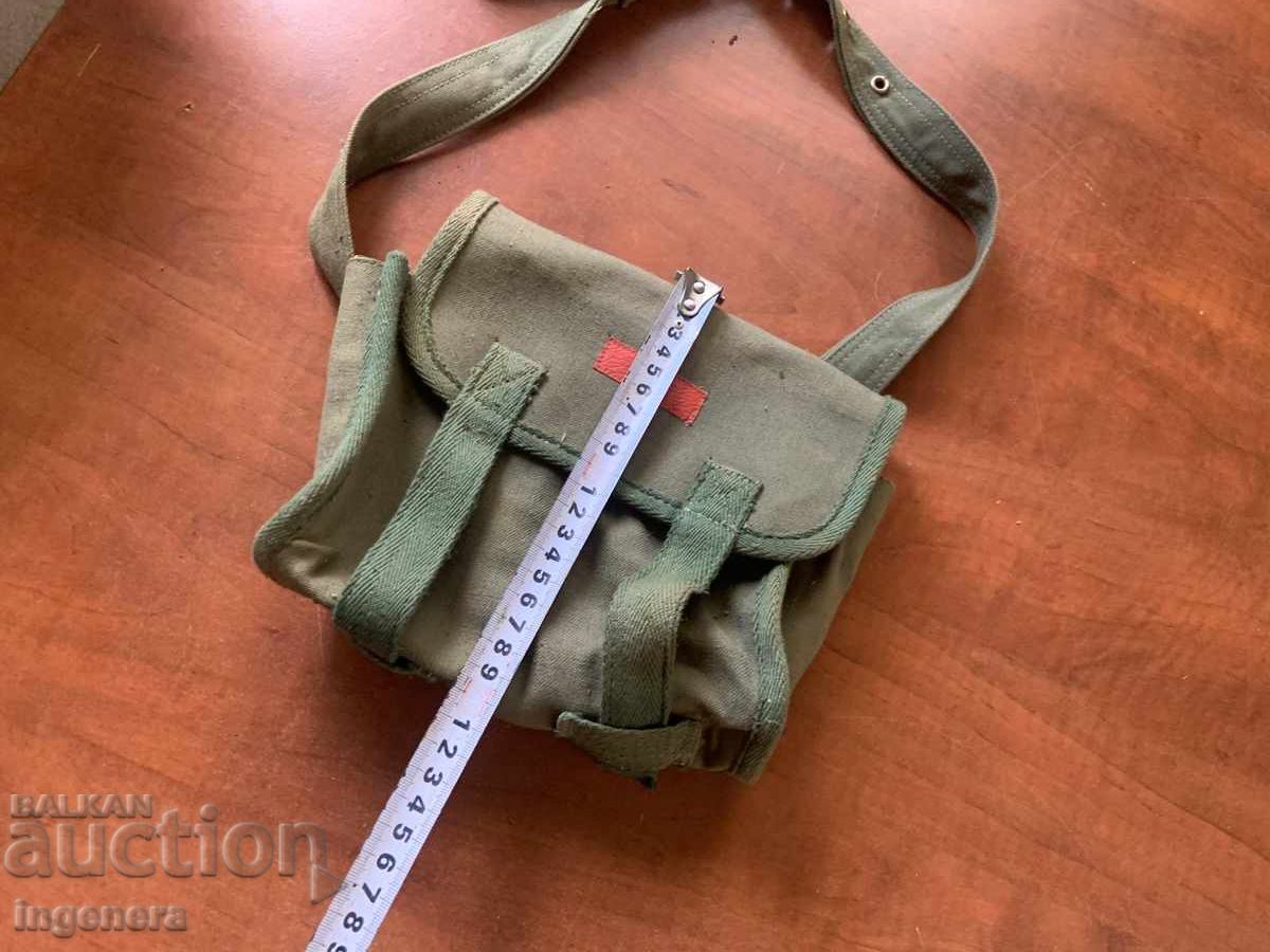 MILITARY MEDICAL BAG CANVAS CROSS BARRACKS - 6