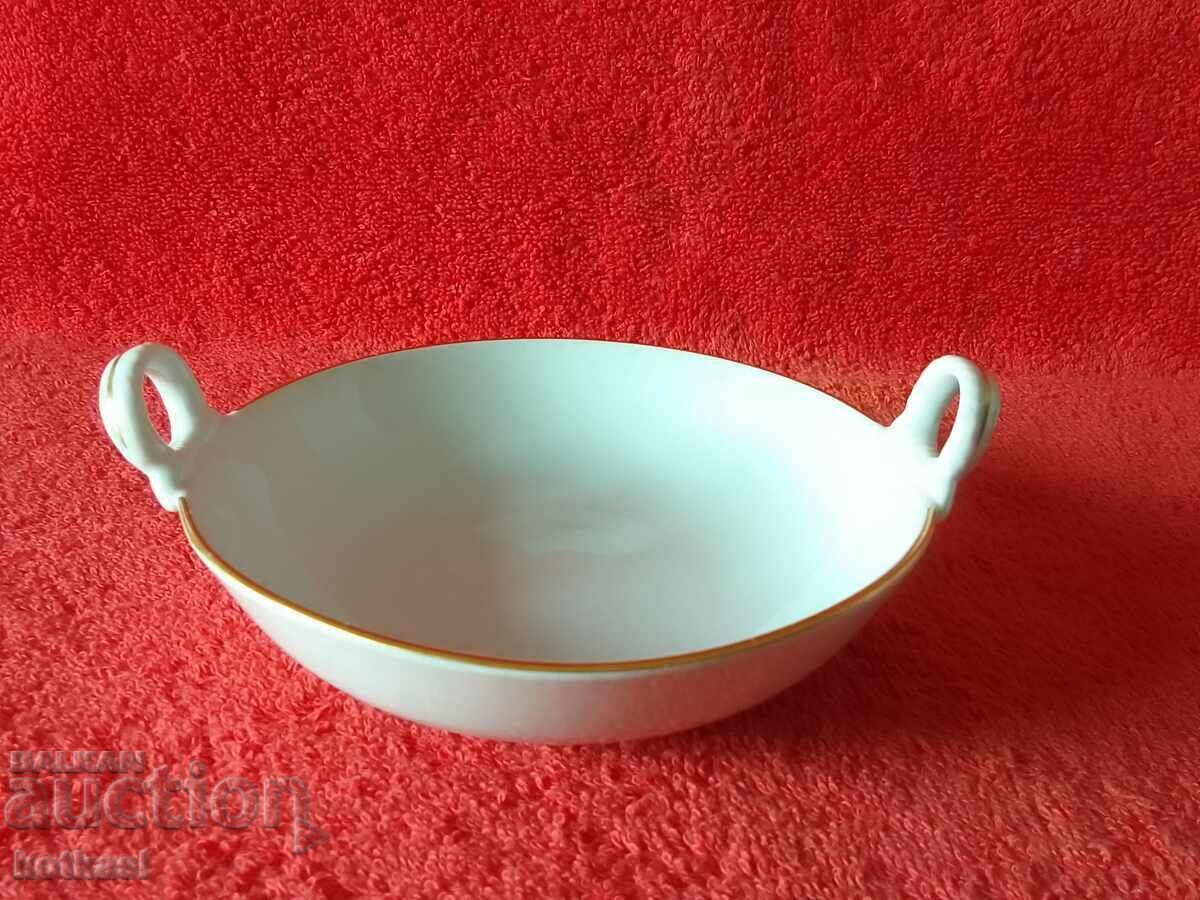 Доставка на KPM Берлин стара порцеланова купа позлата маркирана