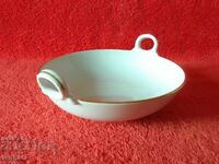 KPM Berlin old porcelain bowl gilded marked