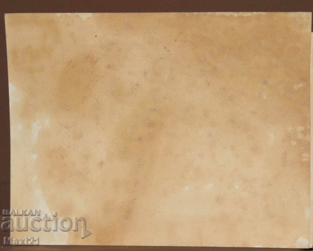 Cityscape old painting oil paints - 7