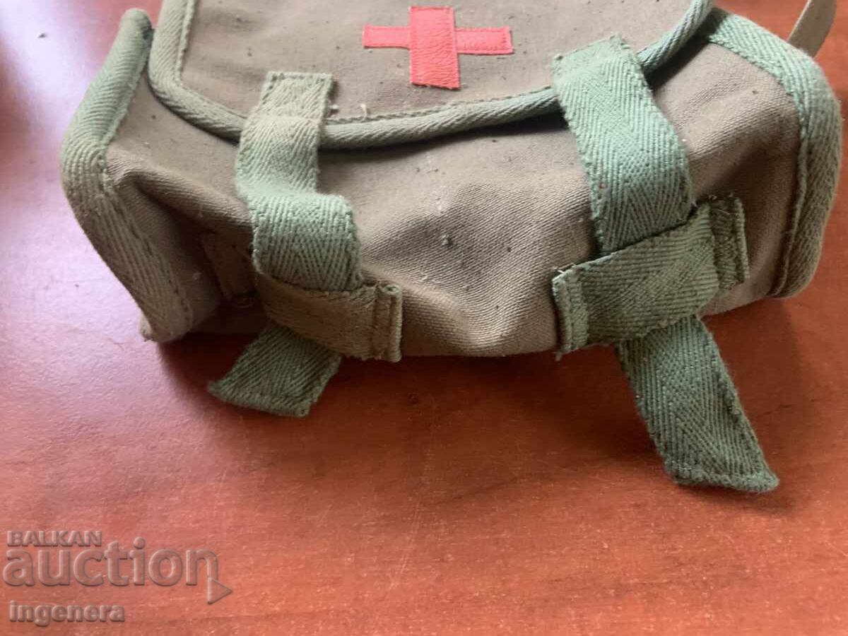 Delivery of MILITARY MEDICAL BAG CANVAS CROSS BARRACKS