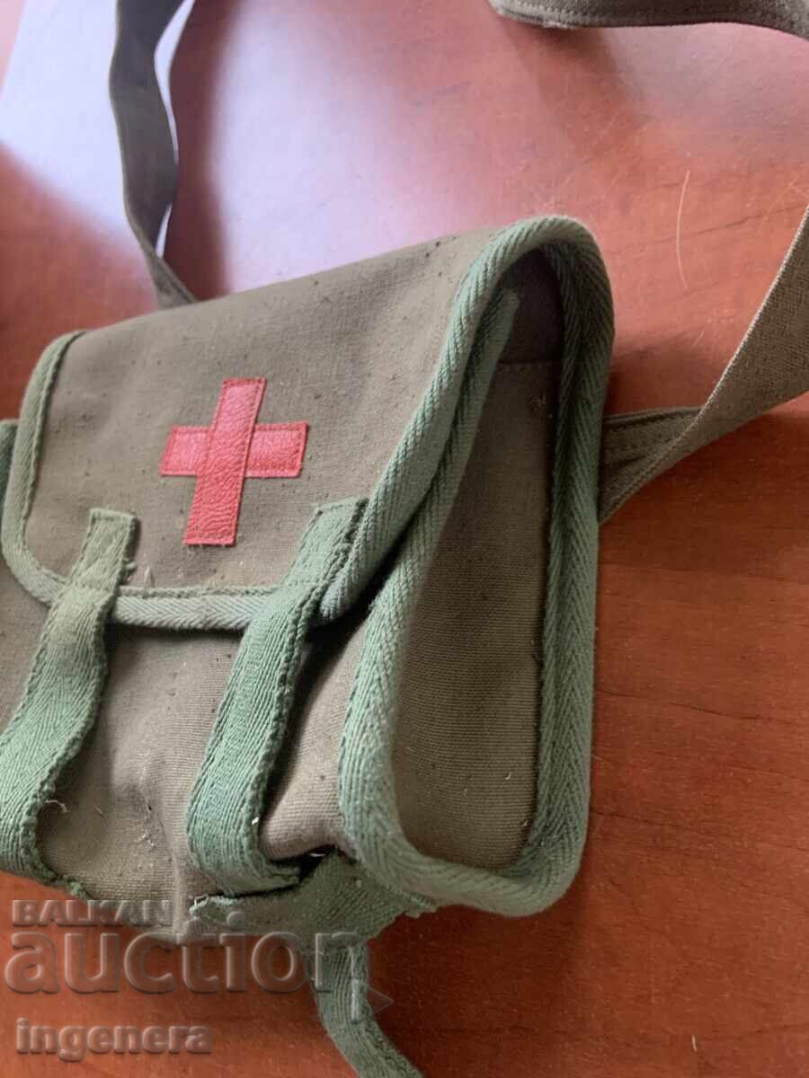 MILITARY MEDICAL BAG CANVAS CROSS BARRACKS - 5
