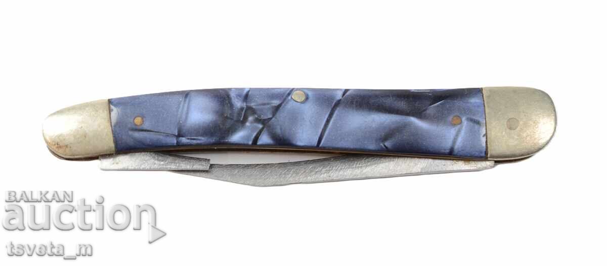 Cuțit de buzunar cu 2 unelte - pentru reparații sau piese Cuțit de buzunar cu 2 unelte - pentru reparații sau piese