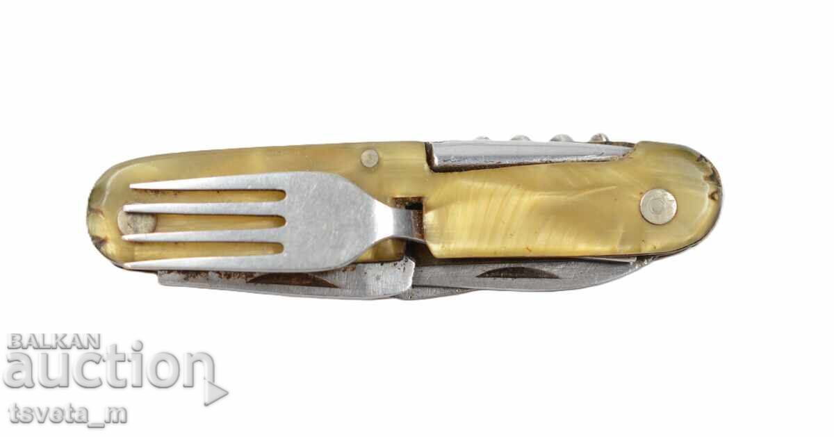 Pocket knife with 6 tools