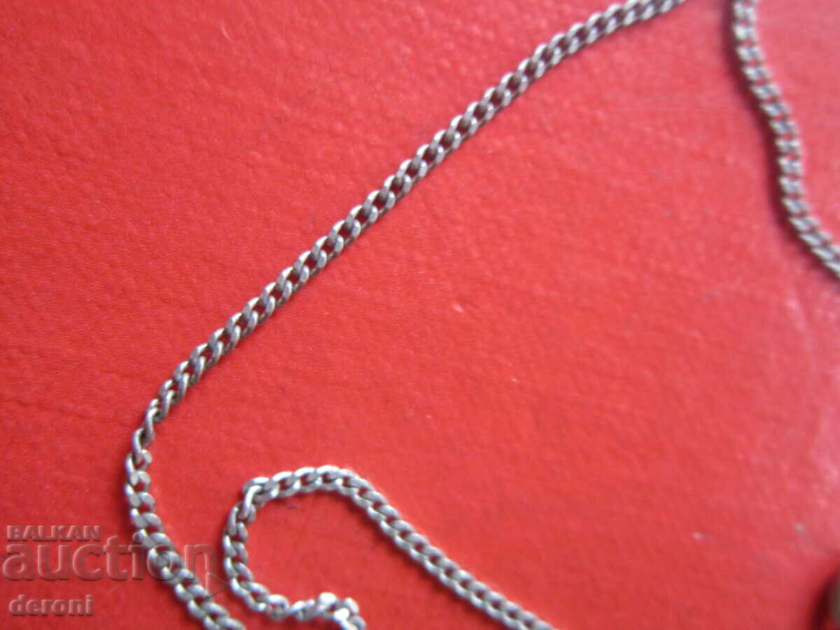 Доставка на Страхотно   сребърно колие верижка 835 FBM 10