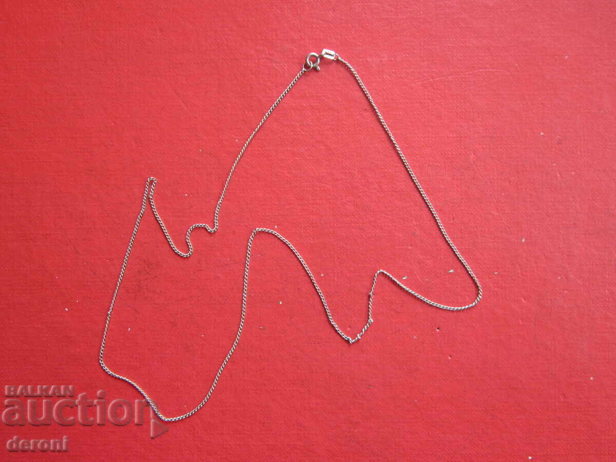 Δημοπρασία Καταπληκτική αλυσίδα ασημένιου κολιέ 835 δείγμα 8