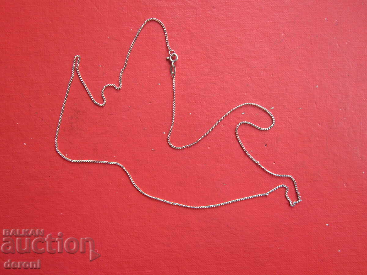 Παράδοση Καταπληκτική αλυσίδα ασημένιου κολιέ 835 δείγμα 8