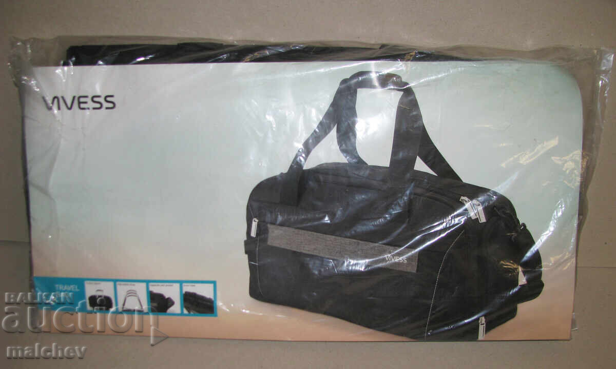 New Vivess road sports bag 57/30/23 cm, excellent with price 12.00 BGN | € 6.14