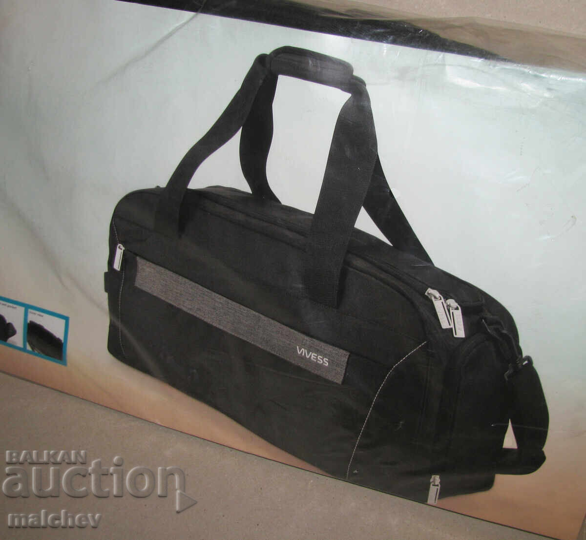 New Vivess road sports bag 57/30/23 cm, excellent - 7