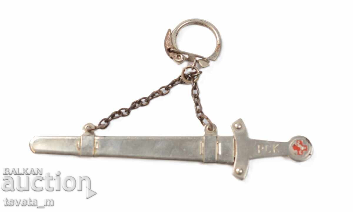 Breloc PRL PCK Sabie de Onoare Donator de Sânge