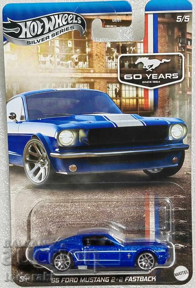 Hot Wheels Silver Series 65 Ford Mustang Χοτ Ουίλς 1:64 Φορντ Hot Wheels Silver Series 65 Ford Mustang Χοτ Ουίλς 1:64 Φορντ