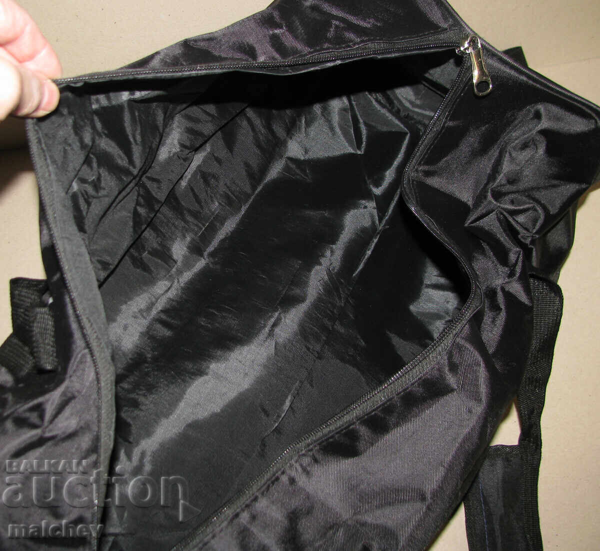 Geantă sport de voiaj Sport textil negru 52/29/25, excelentă - 5 Geantă sport de voiaj Sport textil negru 52/29/25, excelentă - 5