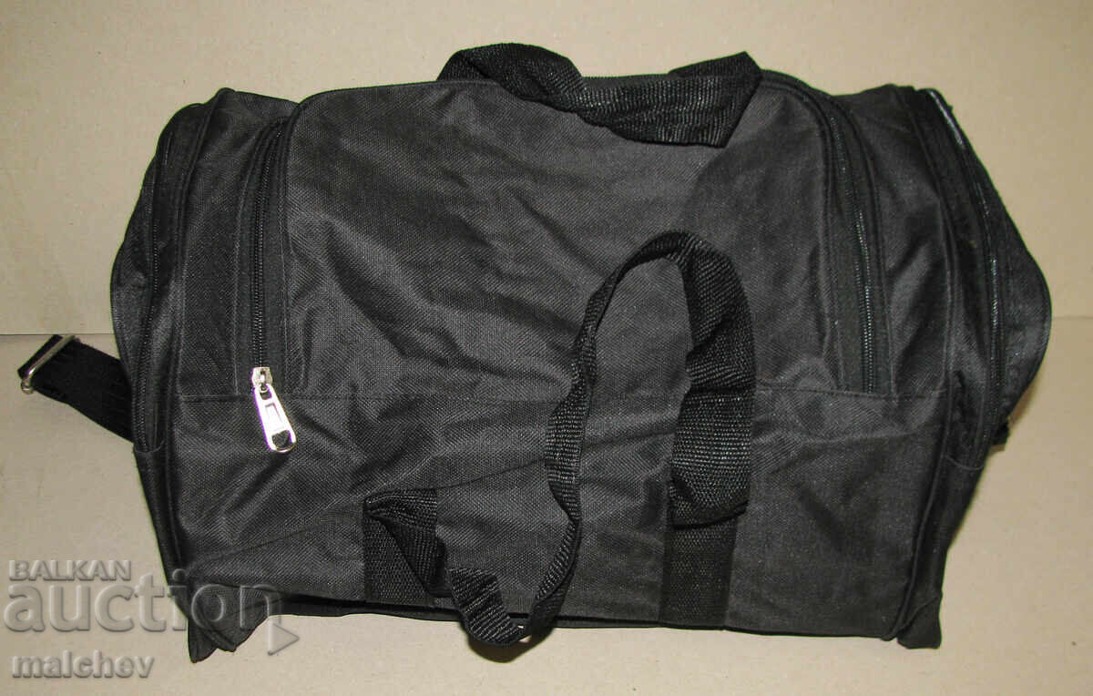Licitație Geantă sport de voiaj Sport textilă neagră 47/22/20, excelentă