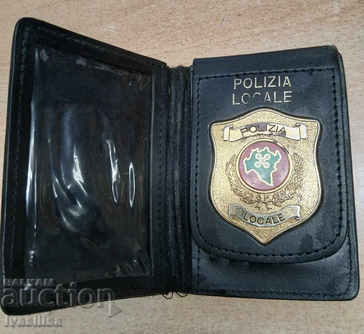 Original Italian Police Badge with price 100.00 BGN | € 51.13