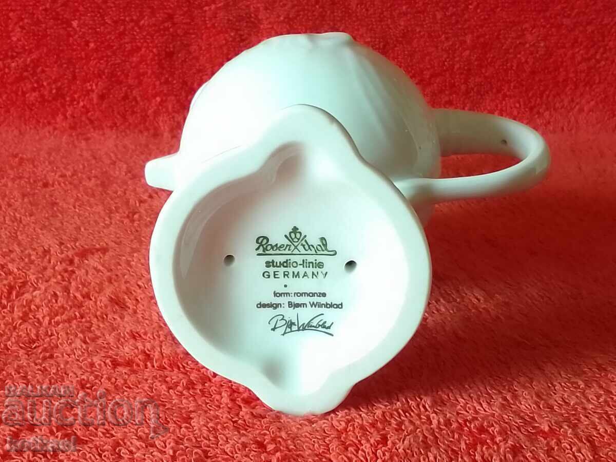 Ρόζενταλ παλιά πορσελάνινη Βάζο Φιγούρα σχέδιο Μπιόρν Βίνμπλαντ - 7