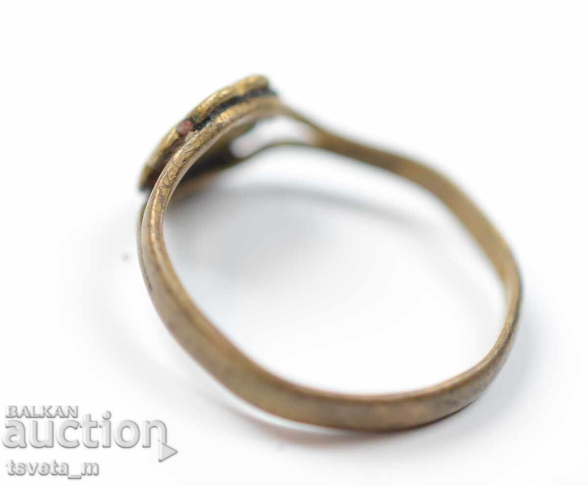 Auction  Women's Bronze Ring - Kingdom of Bulgaria