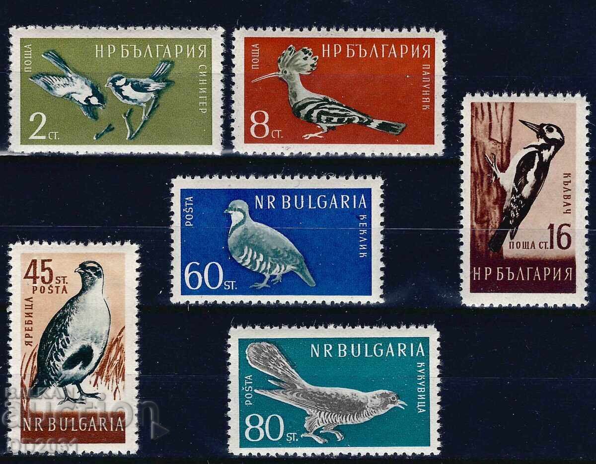 Bulgaria 1959 - păsări MNH